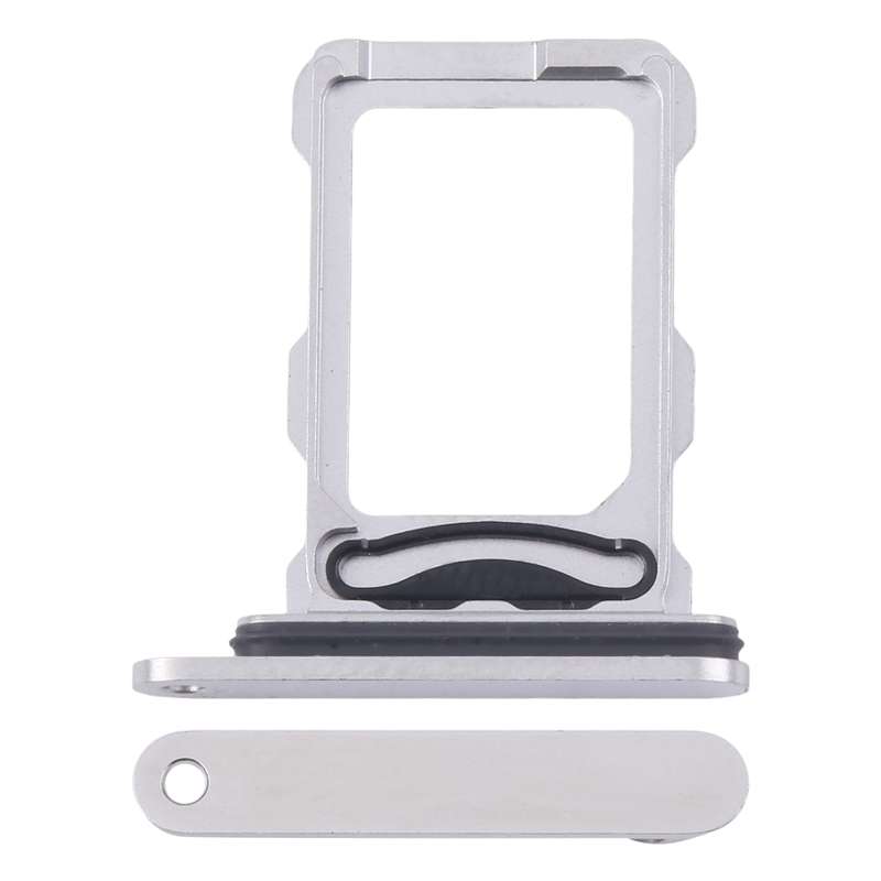 For iPhone 16 Pro Max SIM + SIM Card Tray (Titanium Color)