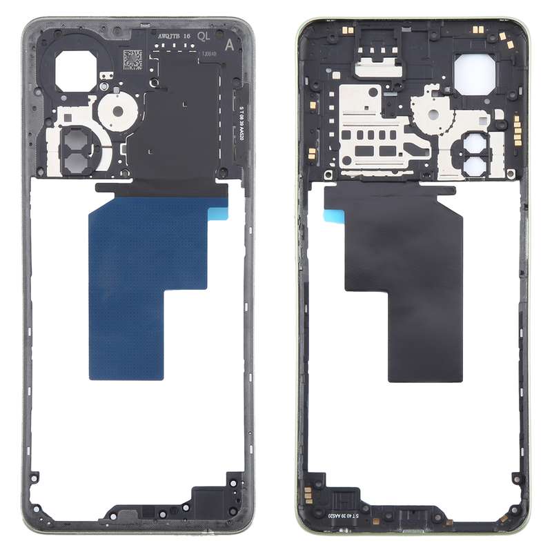 For OnePlus Nord CE 3 Lite Original Middle Frame Bezel Plate (Black)