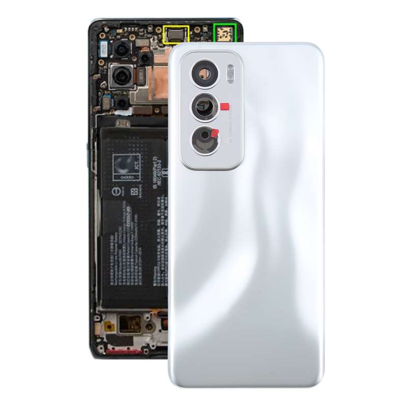 For OPPO Reno12 Global Original Battery Back Cover with Camera Lens Cover(Black)