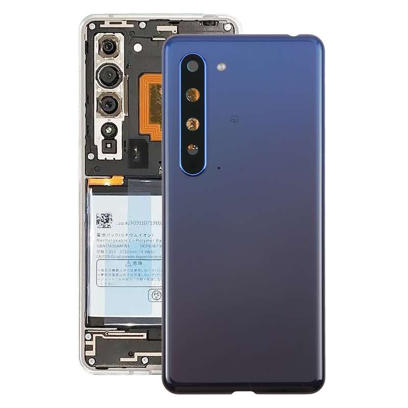 For Sharp Aquos R5G Original Battery Back Cover(Black)
