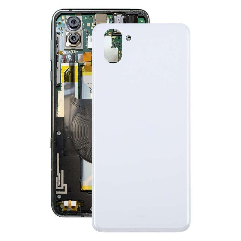 For Sharp Aquos R3 Original Battery Back Cover(Black)