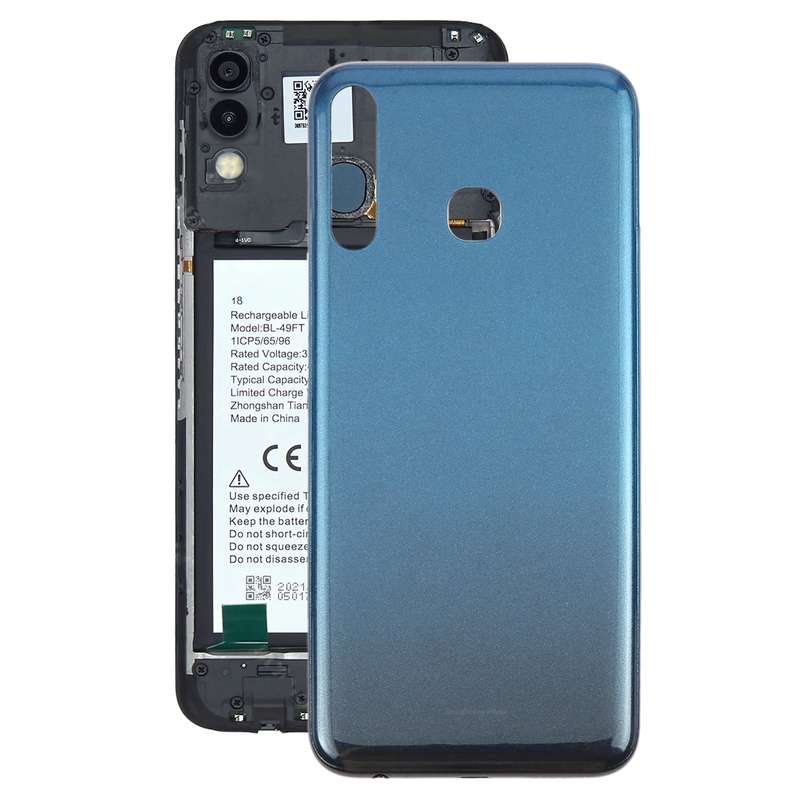 For Infinix Hot 8 Lite X650 Original Battery Back Cover(Black)