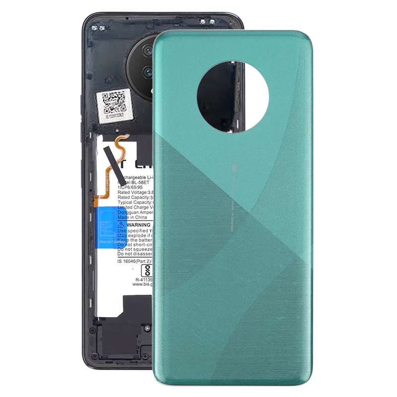 For Infinix Note 7 X690 Original Battery Back Cover(White)