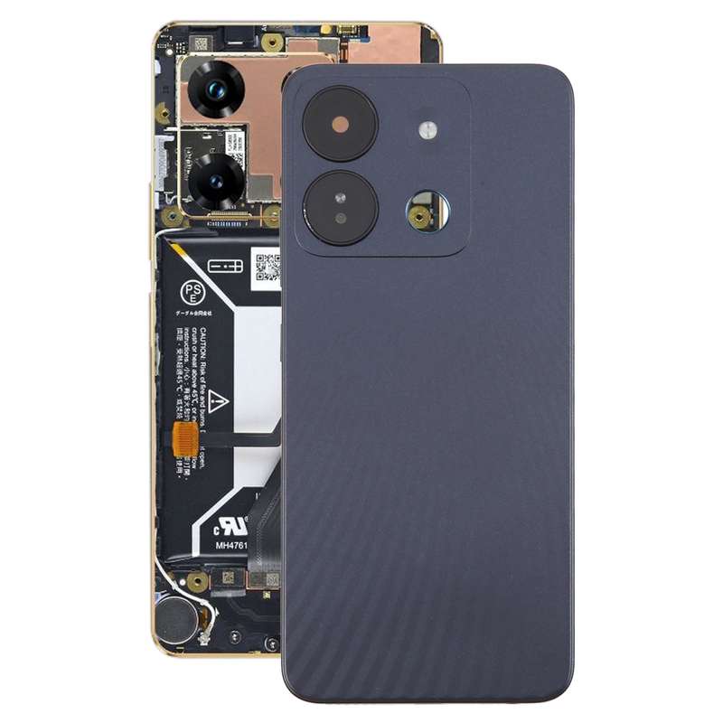 For Infinix Smart 7 HD X6516 Original Battery Back Cover(Black)