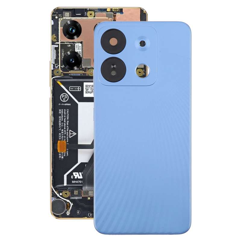 For Infinix Smart 7 HD X6516 Original Battery Back Cover(Black)