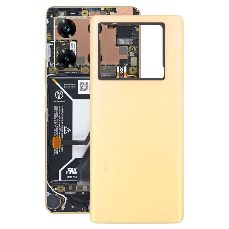 For Infinix Note 40 Pro 5G X6851 Original Battery Back Cover(Black)