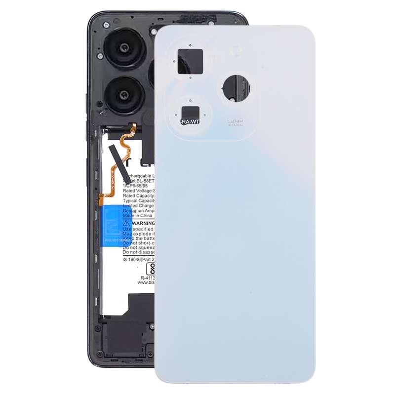For Tecno Pova Neo SIM Card Tray + SIM Card Tray + Micro SD Card Tray (Black)