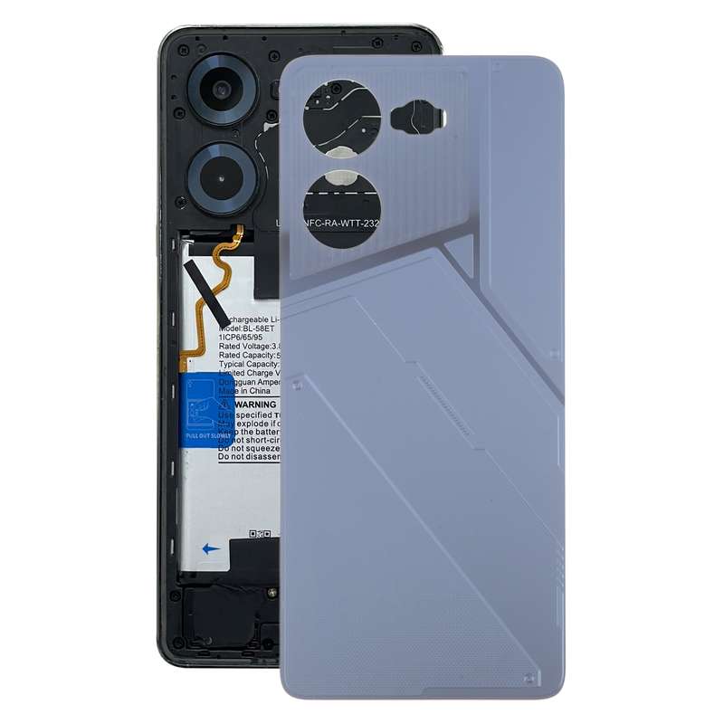 For Tecno Pova 5 4G Original Battery Back Cover(Gold)