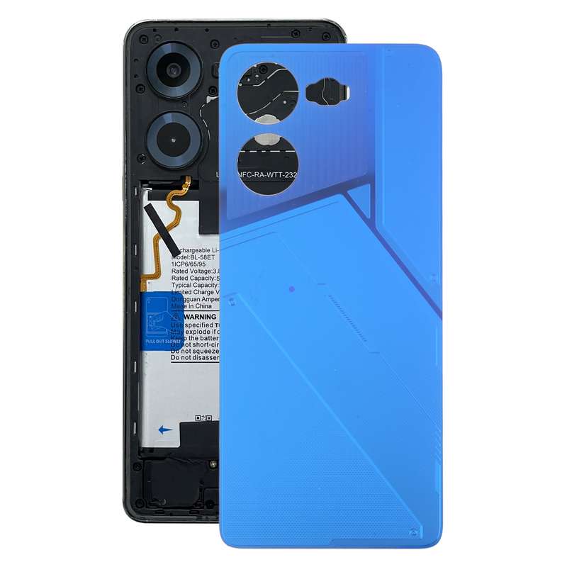 For Tecno Pova 5 4G Original Battery Back Cover(Gold)