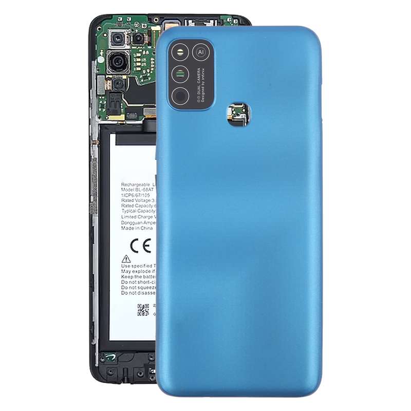 For Infinix Smart 5 India X688C Original Battery Back Cover(Black)