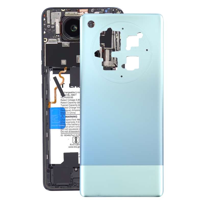 For Infinix Zero 40 4G X6860 Original Battery Back Cover(Frosted Green)
