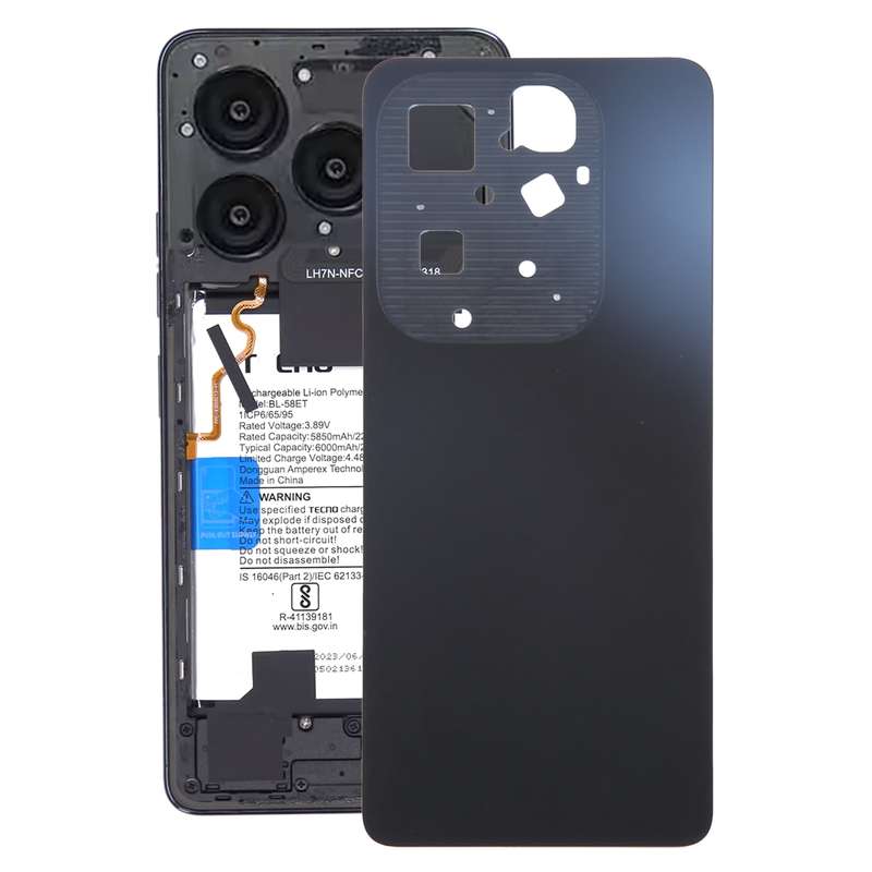 For Infinix Hot 40 Pro X6837 Original Battery Back Cover(Green)