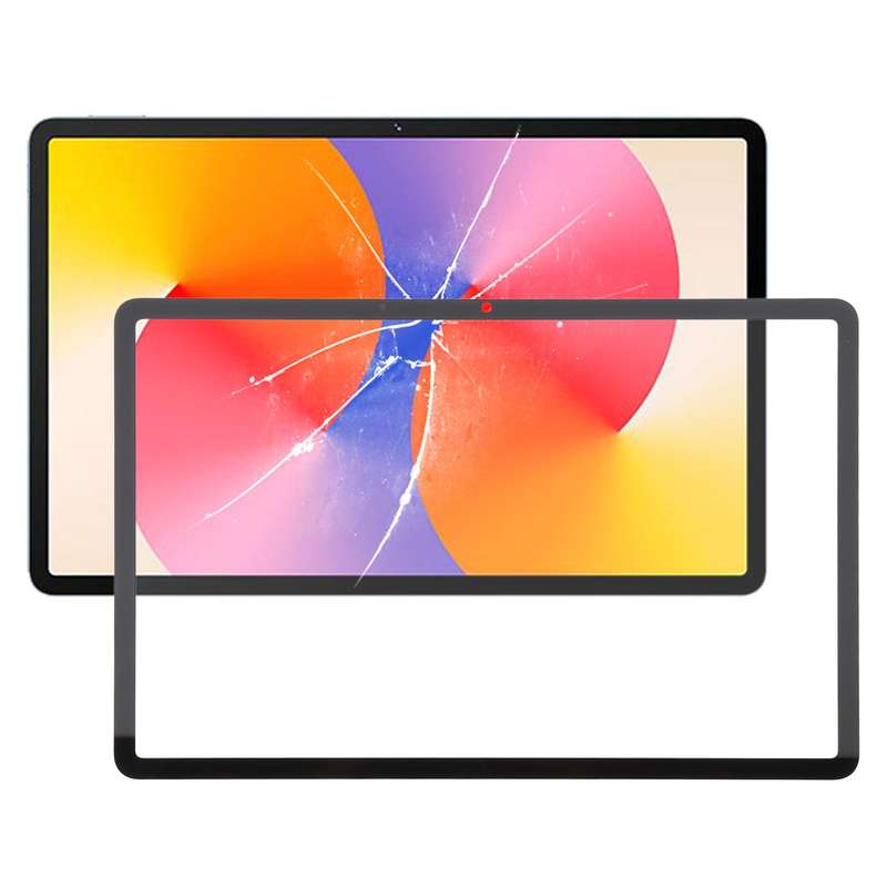 For Huawei MatePad SE 11 inch AGS6-W00 Front Screen Outer Glass Lens, Kids Version (Black)
