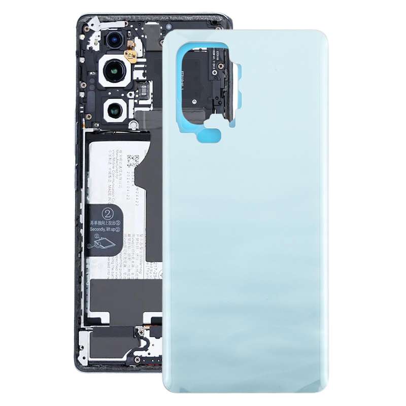 For vivo S18 OEM Battery Back Cover(Black)