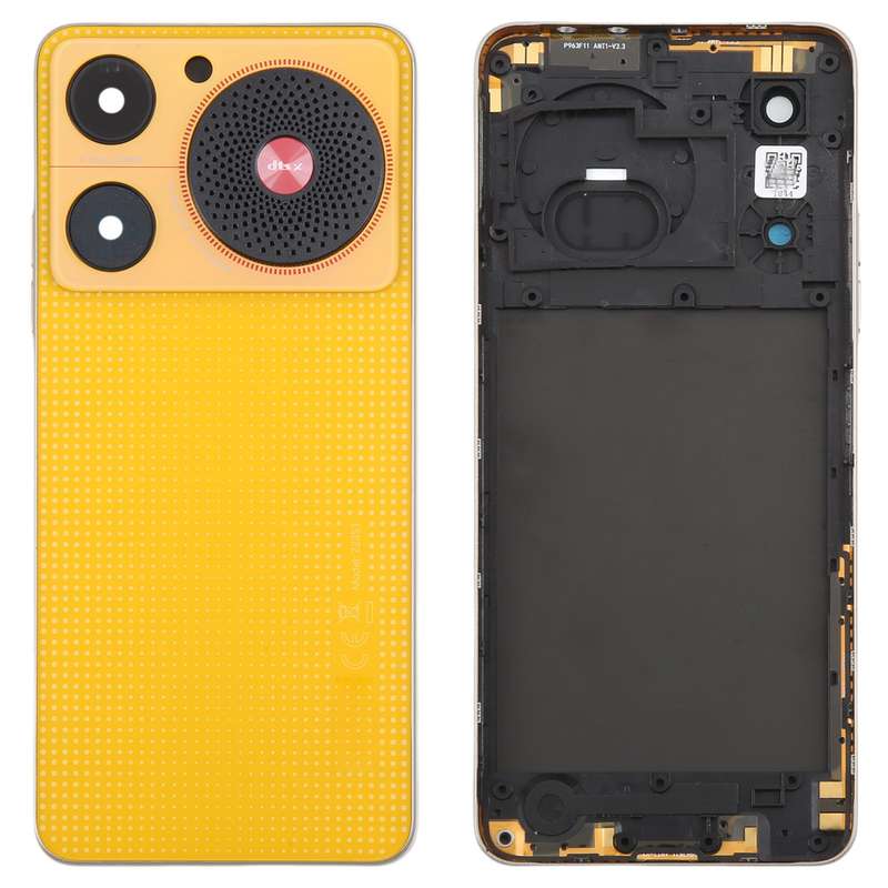 For ZTE nubia Music Z2353 Glass Battery Back Cover with Middle Frame / Camera Lens Cover(Multicolour