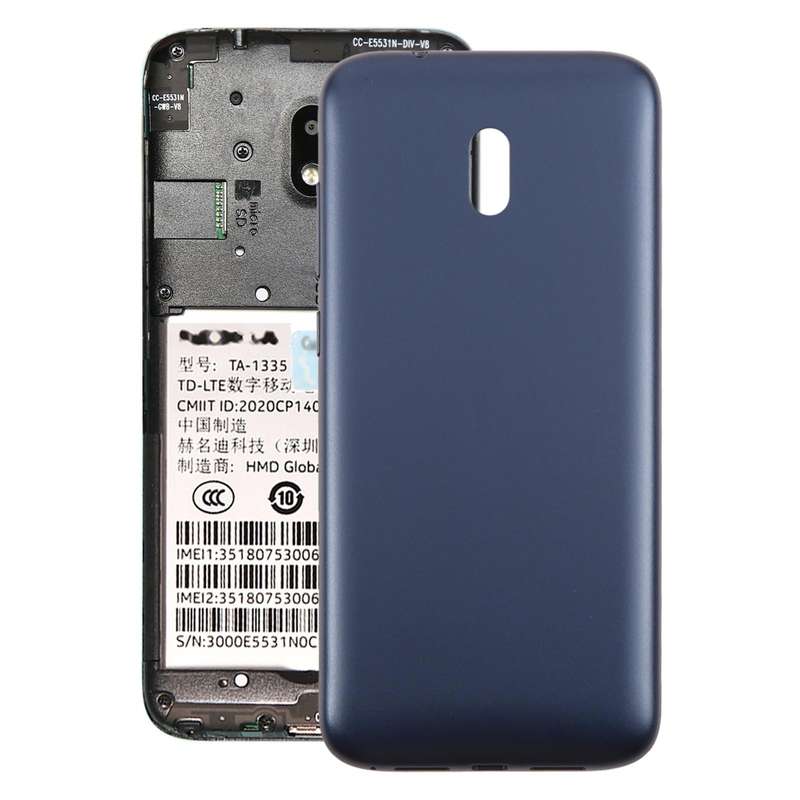 For Nokia C1 Plus Original Battery Back Cover(Red)