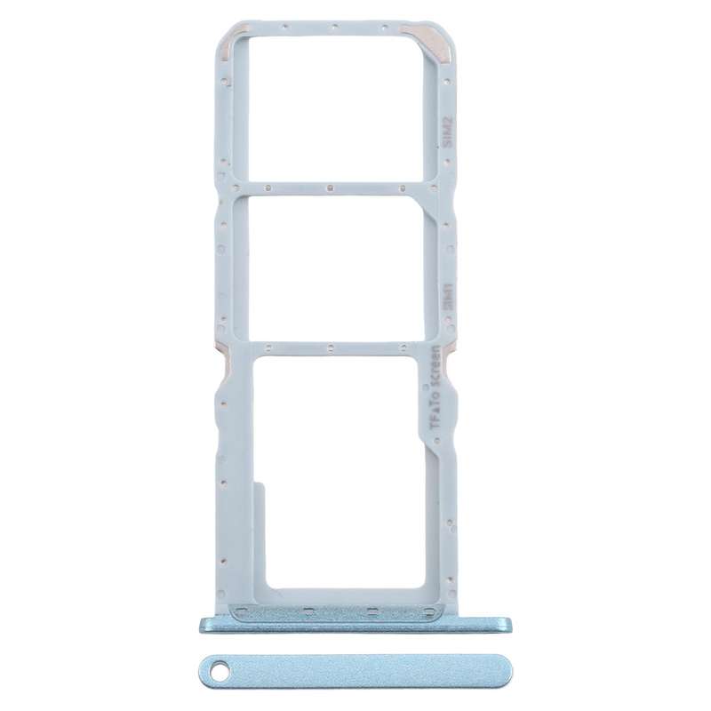 For Nokia G11 Original SIM Card Tray + SIM Card Tray + Micro SD Card Tray (Black)