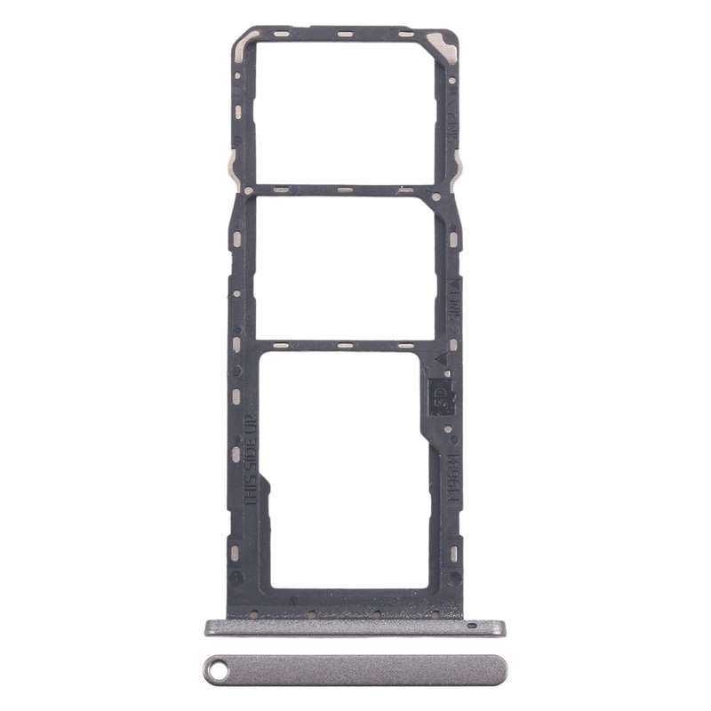 For Nokia C31 Original SIM Card Tray + SIM Card Tray + Micro SD Card Tray (Blue)