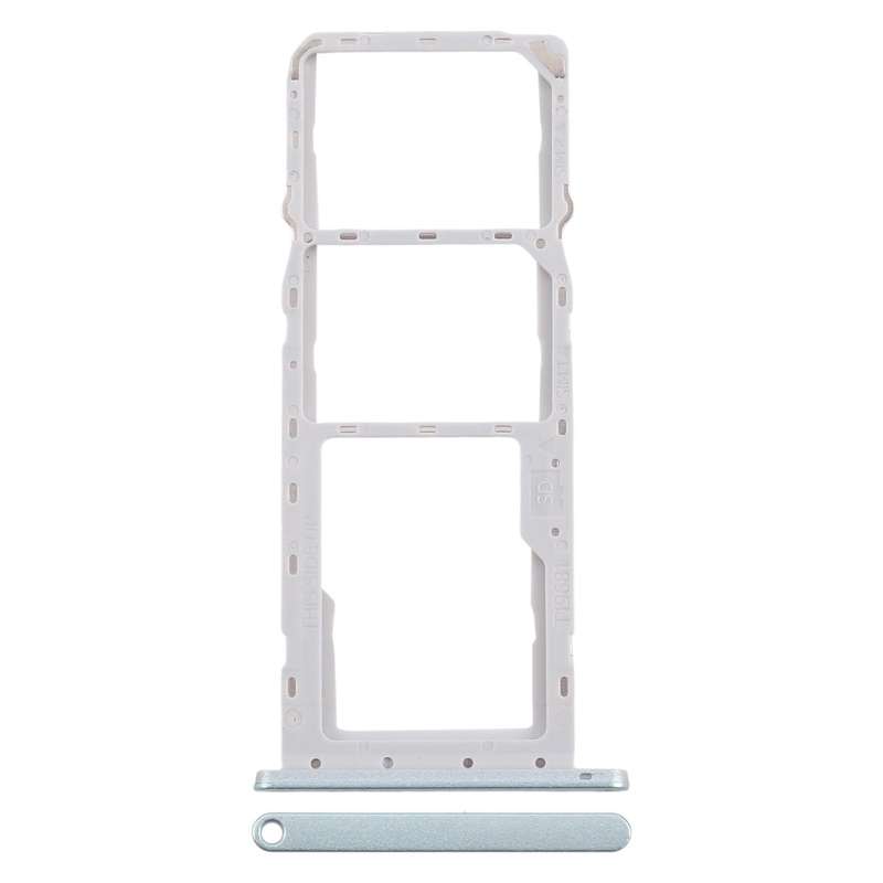 For Nokia C31 Original SIM Card Tray + SIM Card Tray + Micro SD Card Tray (Blue)