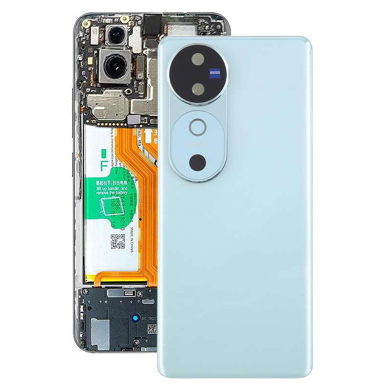 For vivo V40 Battery Back Cover with Camera Lens Cover(Gray)