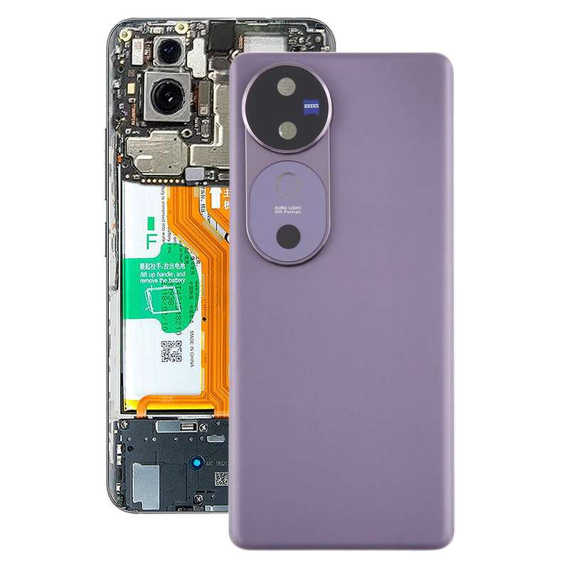 For vivo V40 Battery Back Cover with Camera Lens Cover(Gray)
