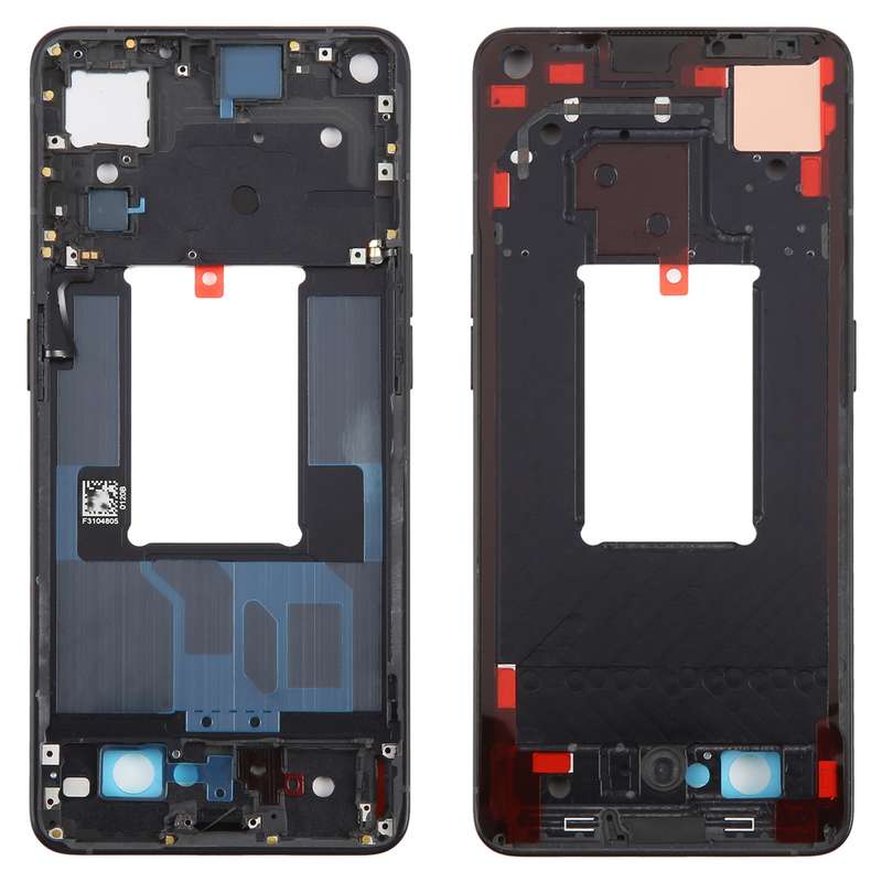 For OPPO Reno7 Pro 5G Front Housing LCD Frame Bezel Plate (Gold)