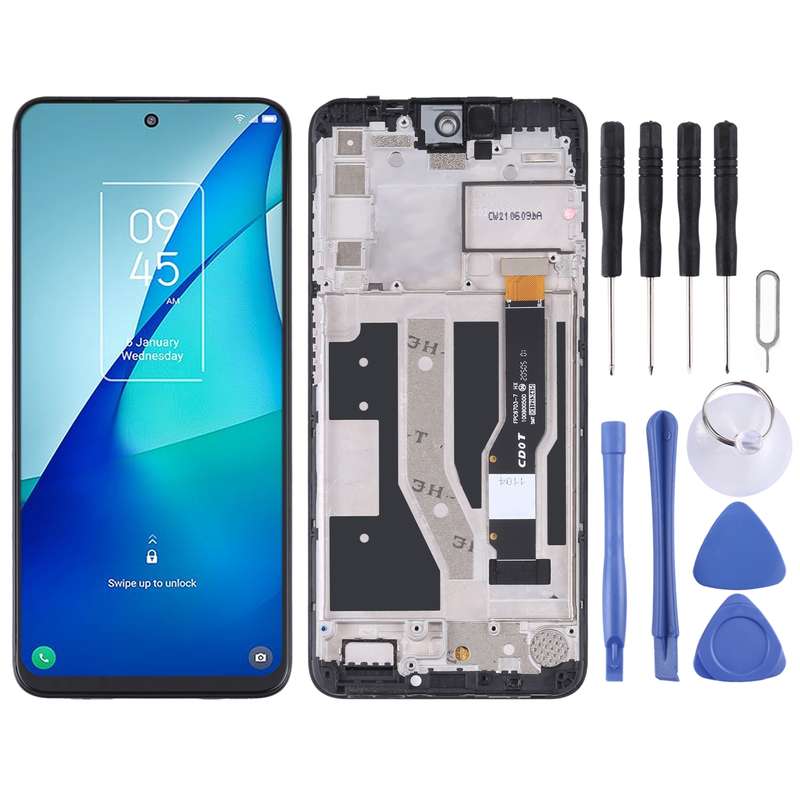 TFT LCD Screen for TCL 20L / 20L+ / 20 Lite / 20S T774H T774B T775H T775B Digitizer Full Assembly wi