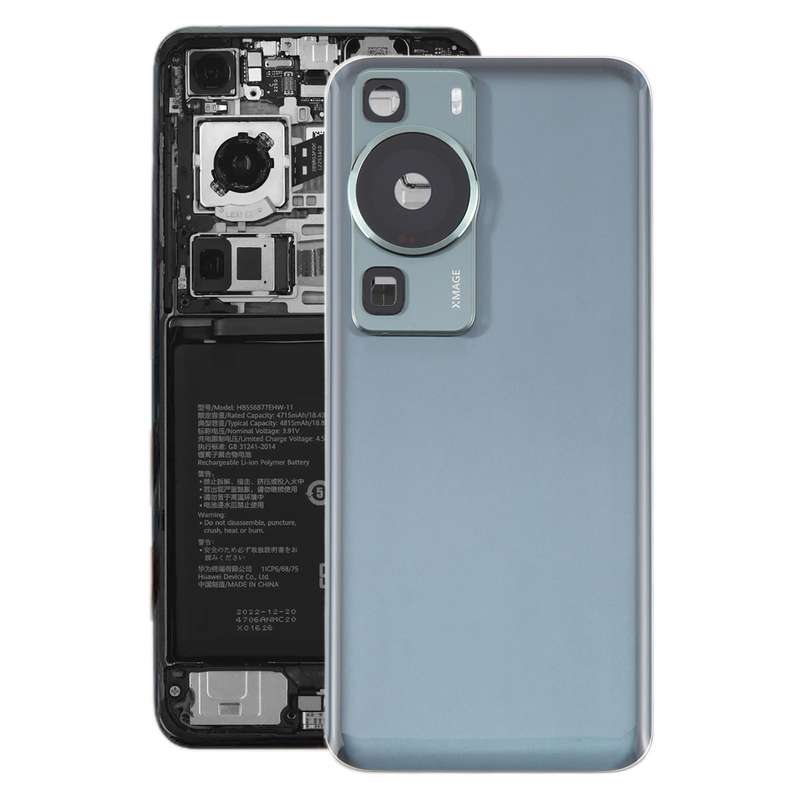 For Huawei P60 Battery Back Cover with Camera Lens Cover(Green)