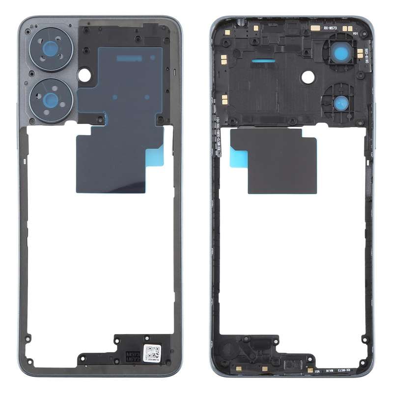 For Xiaomi Redmi 13C 5G Original Middle Frame Bezel Plate (Black)