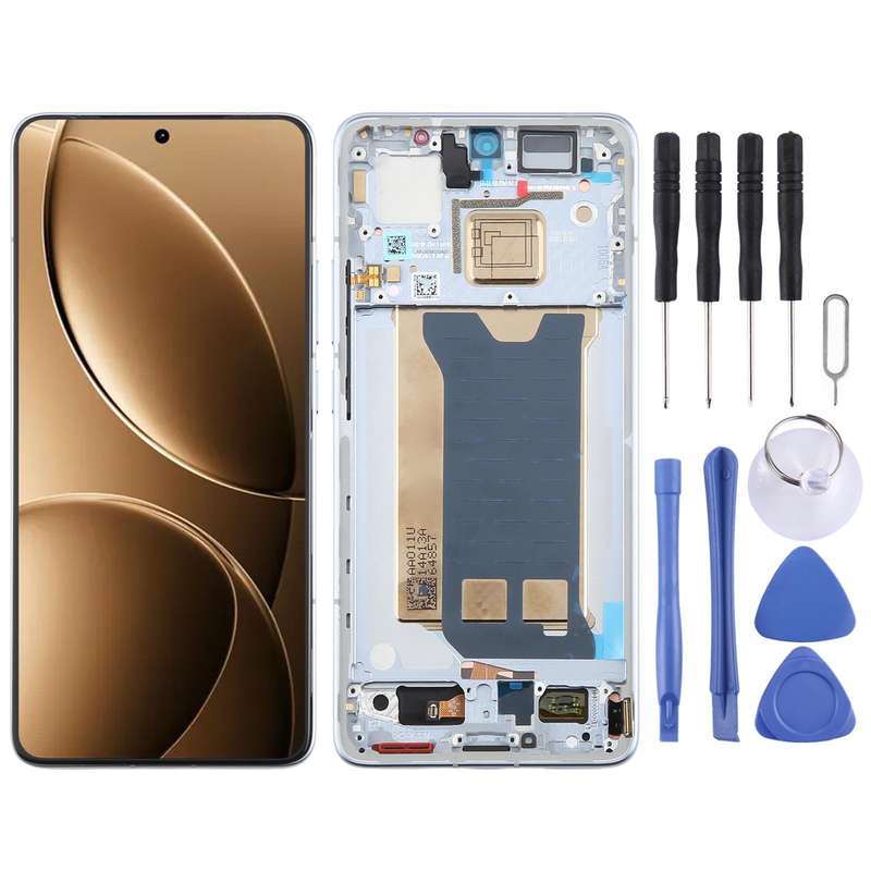 For Xiaomi Redmi K80 AMOLED Original LCD Screen Digitizer Full Assembly with Frame (Black)