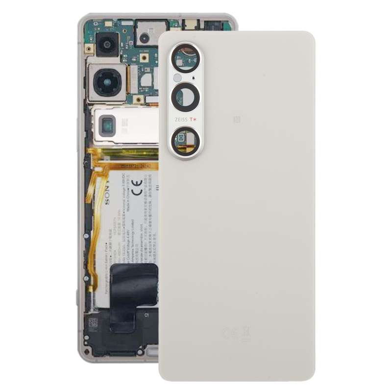 For Sony Xperia 1 VI Original Battery Back Cover with Camera Lens Cover(Black)