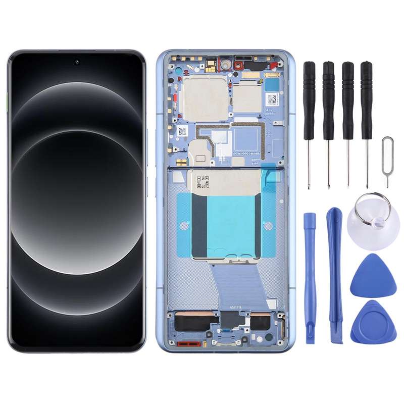 For Xiaomi 14 Ultra AMOLED Original LCD Screen Digitizer Full Assembly with Frame (Black)