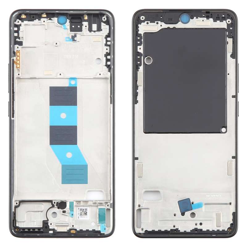 For Xiaomi Redmi Note 14 4G Original Middle Frame Bezel Plate (Black)