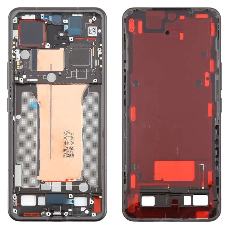 For Xiaomi 15 Pro Original Middle Frame Bezel Plate (Black)