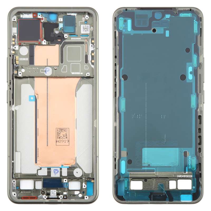 For Xiaomi 15 Pro Original Middle Frame Bezel Plate (Black)