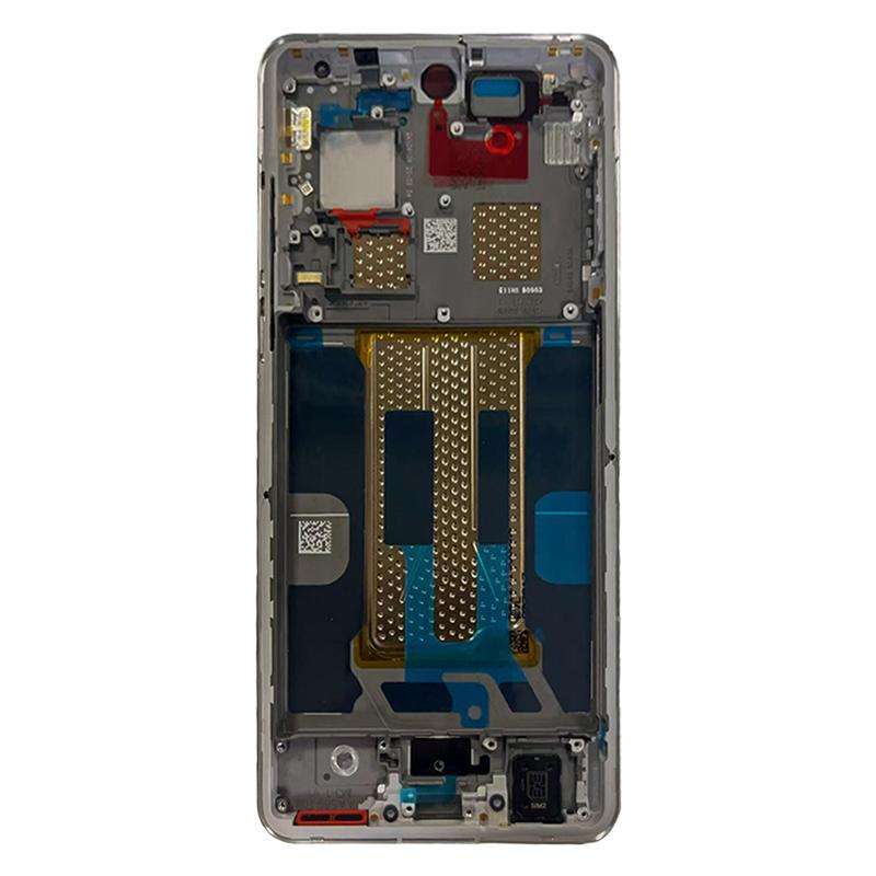For OnePlus 13 CPH2655 CPH2653 PJZ110 Middle Frame Bezel Plate (Black)