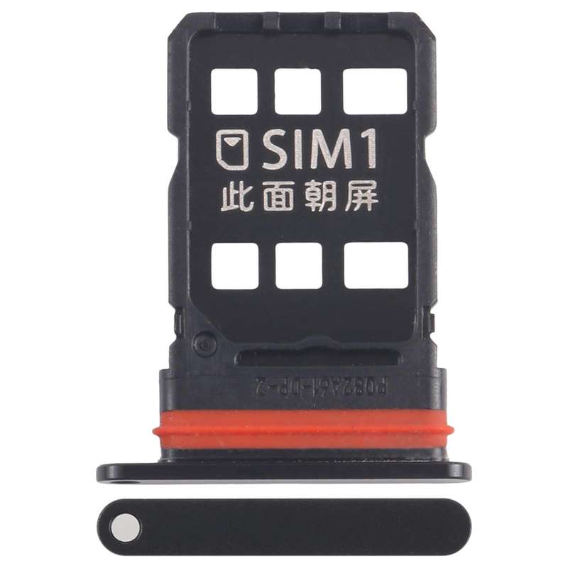 For ZTE nubia Z70 Ultra NX733J NX736J SIM + SIM Card Tray (Black)