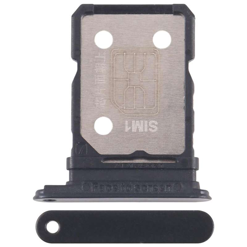 For Realme GT Neo2 Original SIM + SIM Card Tray (Black)