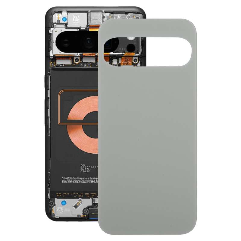 For Google Pixel 9 Pro Original Back Cover(Gray)