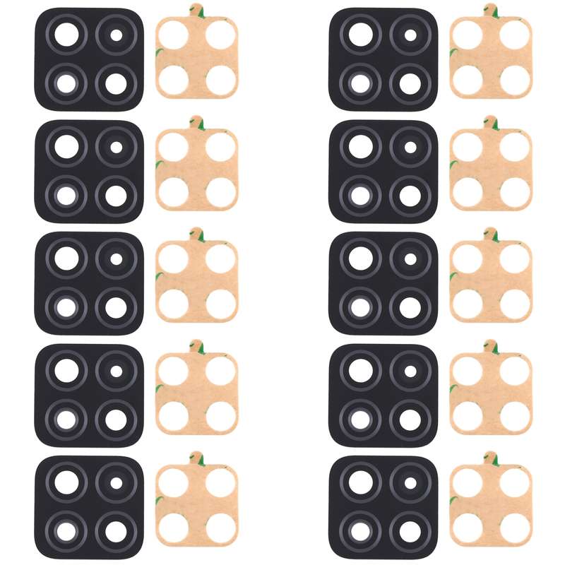 For OPPO A73 5G / A53 5G / A72 5G PDYM20 10pcs Back Camera Lens