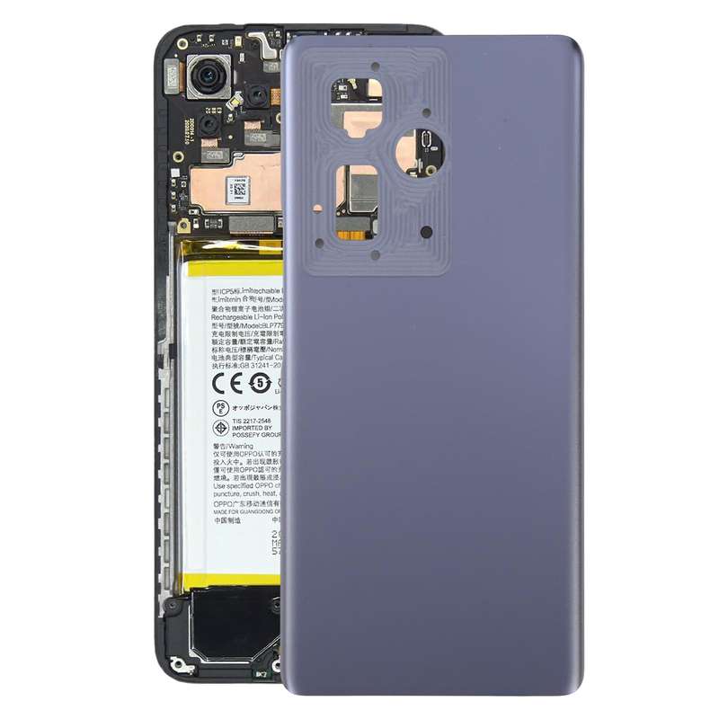For vivo Y78 5G Original Back Cover(Black)