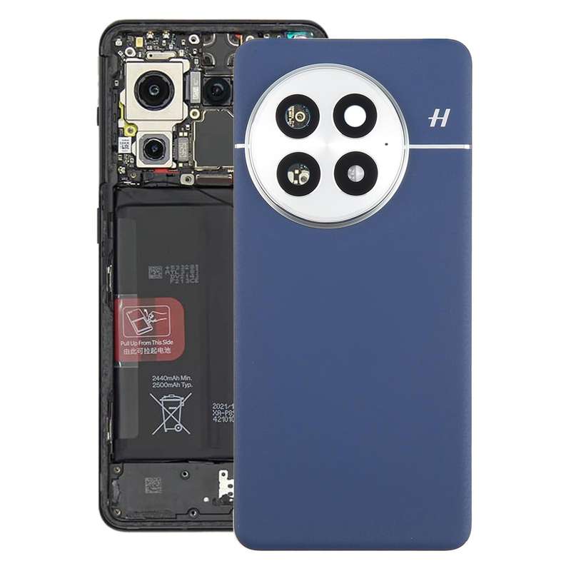 For OnePlus 13 Original Back Cover with Camera Lens Cover(Blue)