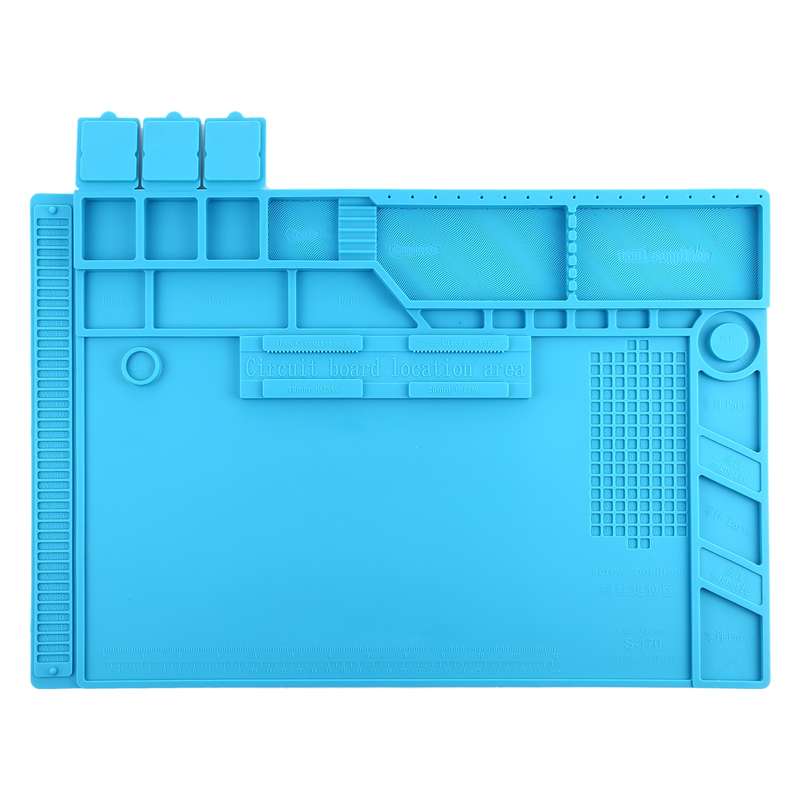 S-170 Insulation Heat-Resistant Repair Pad ESD Mat with Magnetic, Size: 48 x 32cm