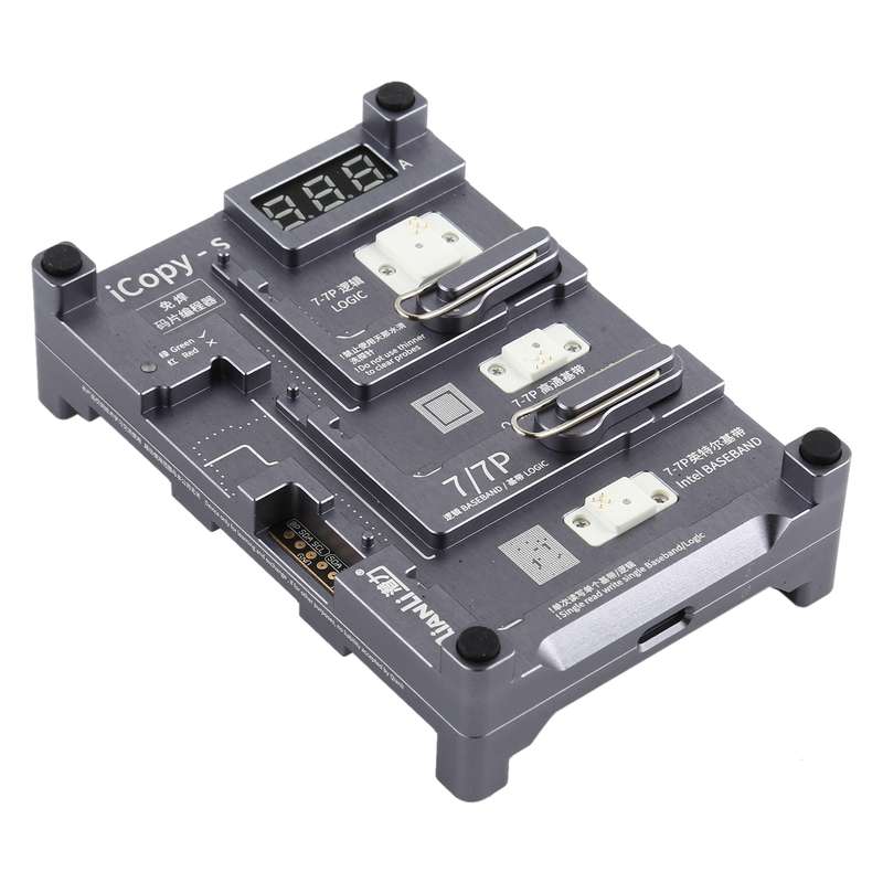 Qianli iCopy-S Double Sided Chip Test Stand 4 in1 Logic Baseband EEPROM Chip Non-removal For iPhone