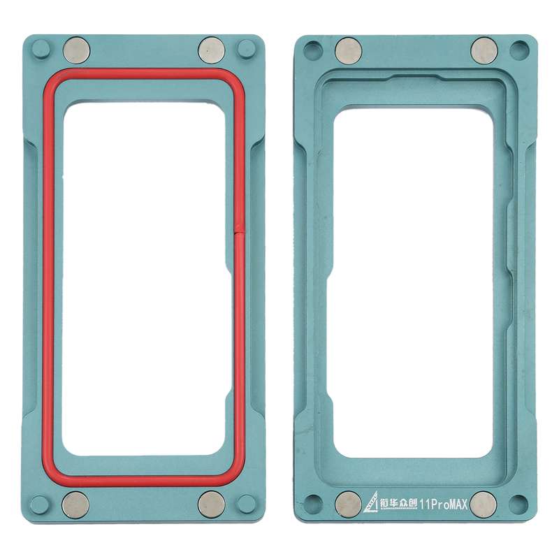 Magnetic LCD Screen Frame Bezel Pressure Holding Mold Clamp Mold For iPhone 11 Pro Max