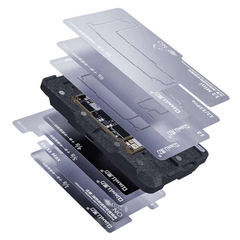 Qianli 10 in 1 Middle Frame Reballing Platform For iPhone X / XS / XS Max / 11 / 11 Pro / 11 Pro Max