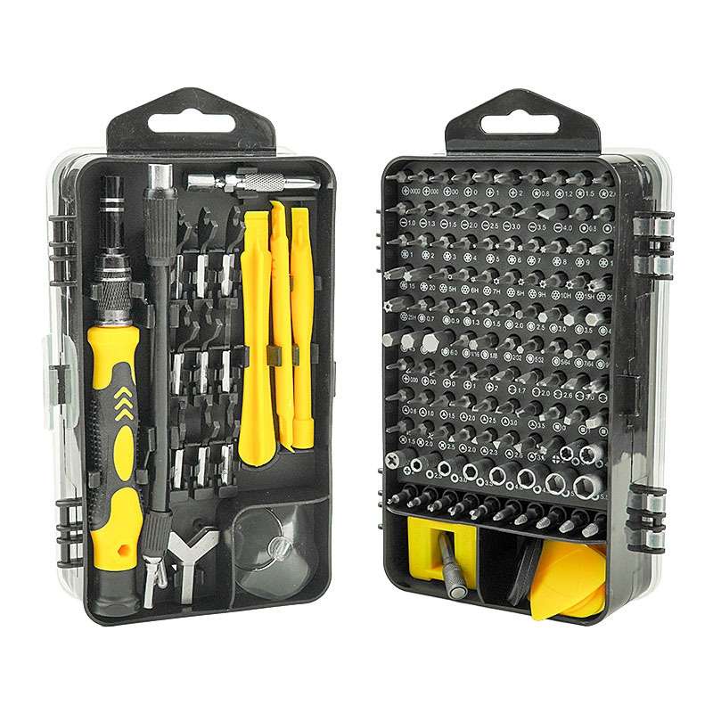 138 in 1 DIY Mobile Phone Disassembly Tool Clock Repair Multi-function Tool Screwdriver Set (Blue)