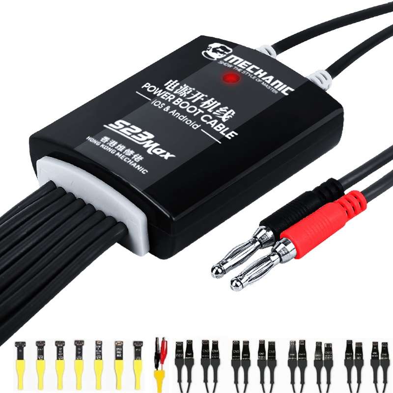 Mechanic S23 Max Power Supply Test Cable for Android / iOS