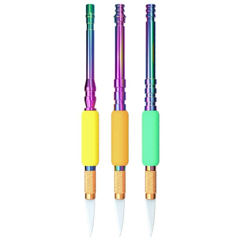 Mijing 3 in1 Antistatic Ceramic Knife Set