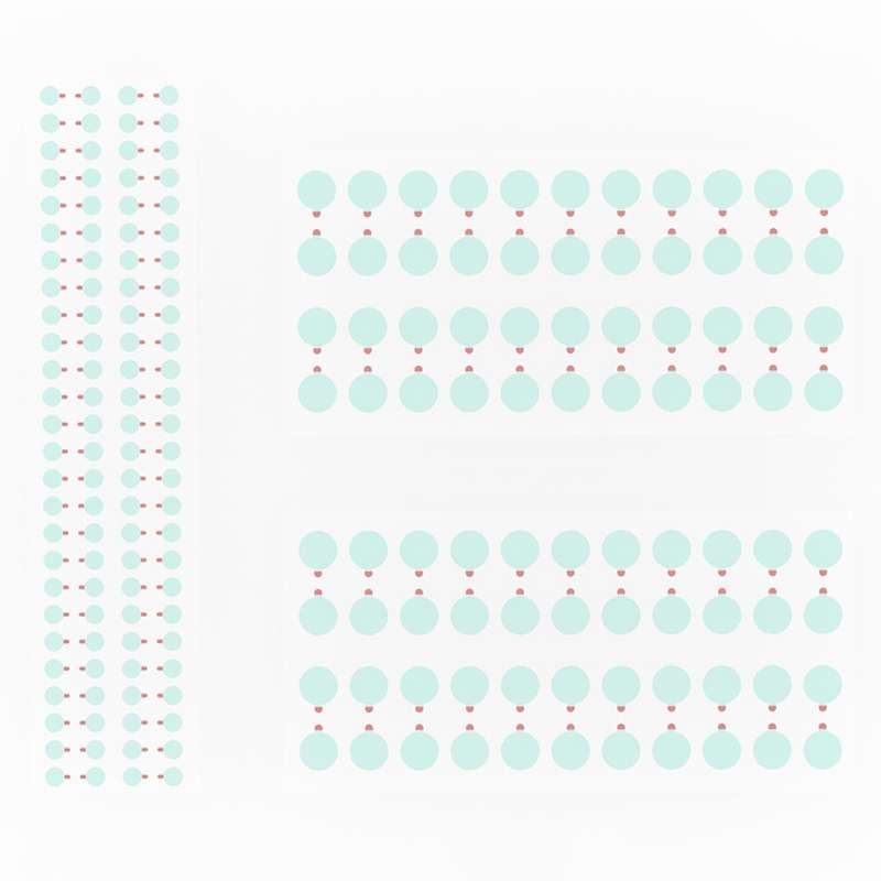 2UUL 1000pcs/set Phone Camera Protective Sticker For After Market Phone Repair